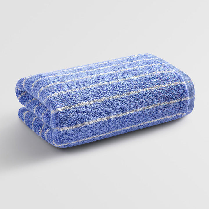 Dame fløyels-håndkle med stripete design Luvikno