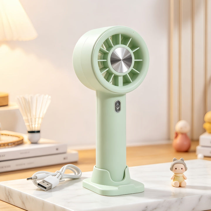 Bærbar håndvifte med ergonomisk design og flere hastighetsmodi Luvikno