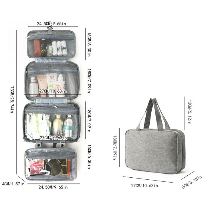 Unisex Organizer Bag med to separate rom Luvikno