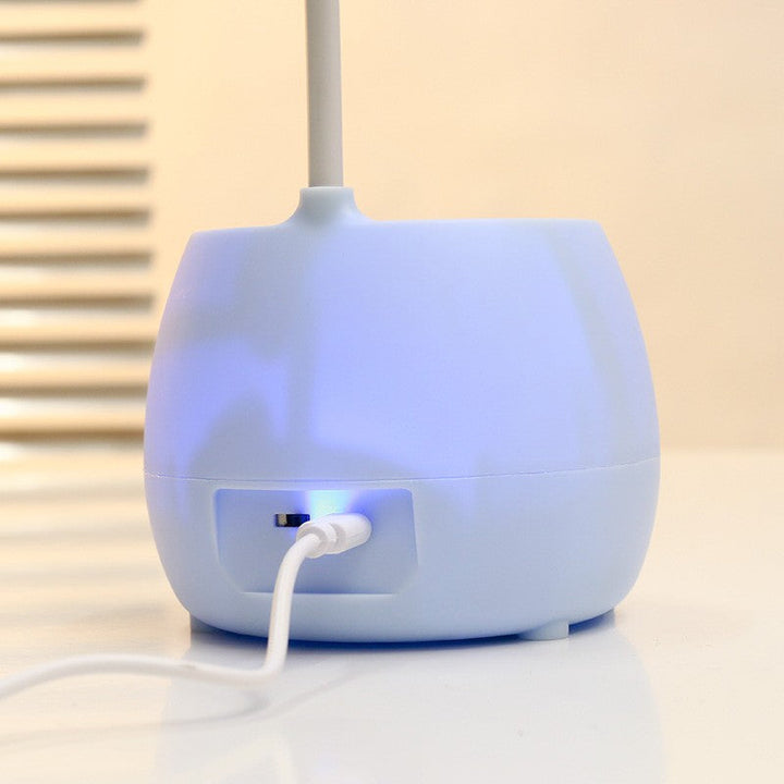 Dame LED skrivebordslampe med fleksibel arm Luvikno