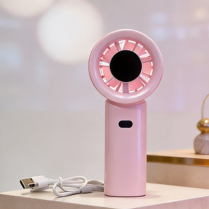 Kvinnes Bærbar USB Håndvifte med Ergonomisk Design Luvikno