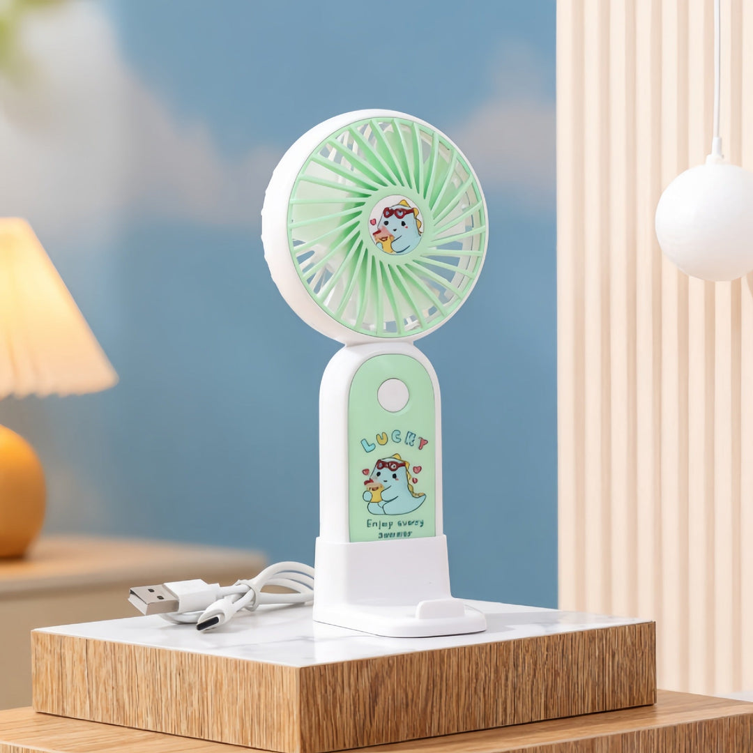 Dames Portable USB Bordvifte med Morsom Design Luvikno