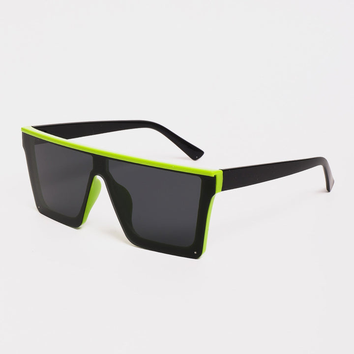 Dame oversized solbriller i futuristisk design Luvikno