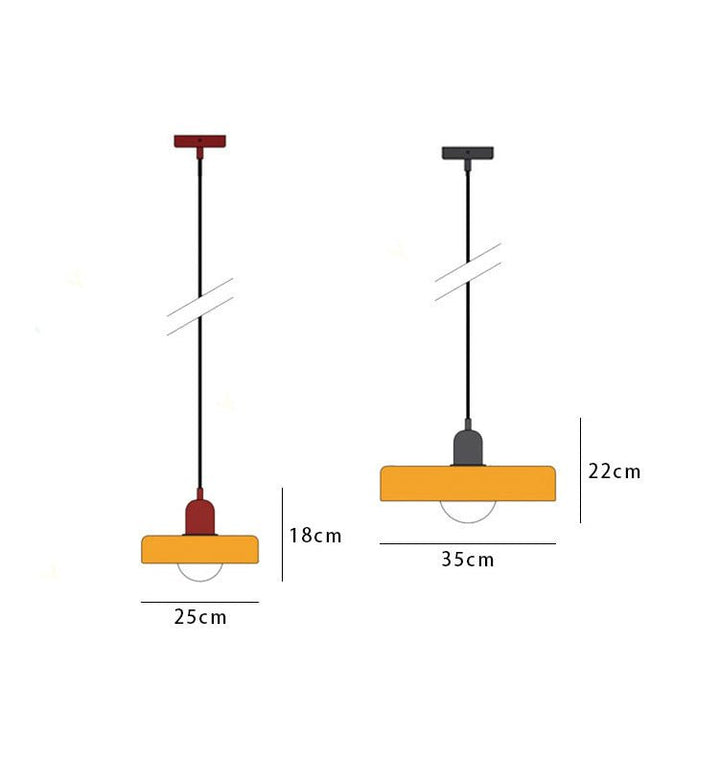 Bauhaus Pendant Light Luvikno