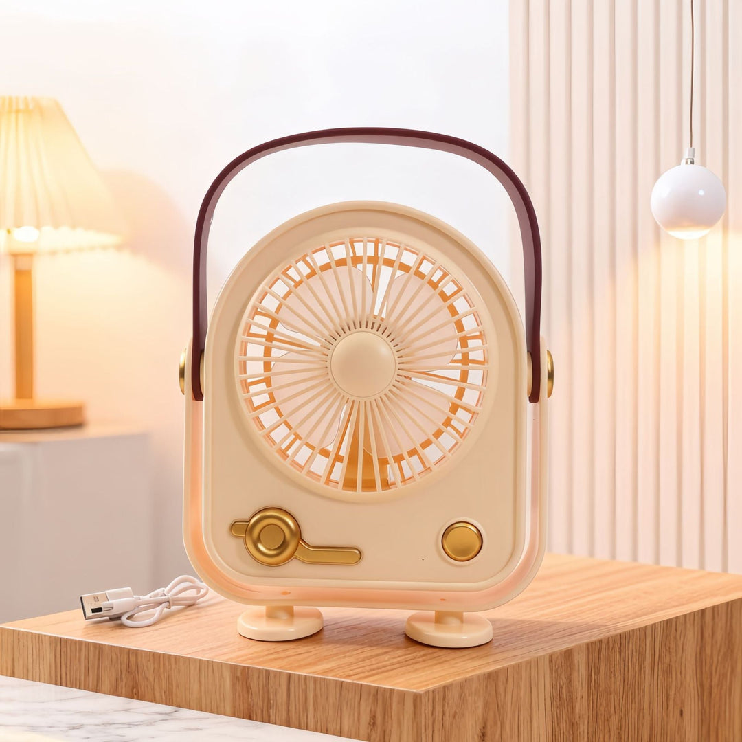 Dame Bærbar Bordvifte i Retro-design Luvikno