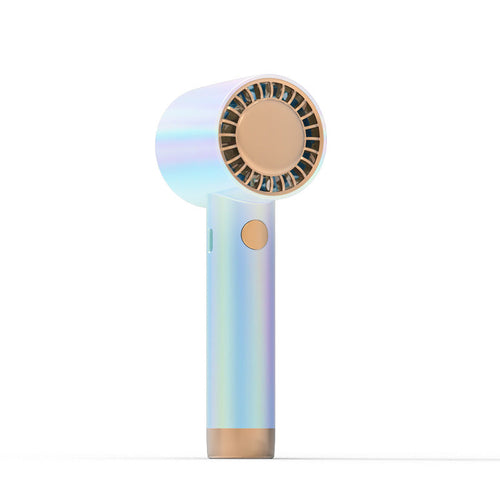 Unisex Bærbar Mini-USB-vifte med ergonomisk håndtak og kraftig kjøling Luvikno