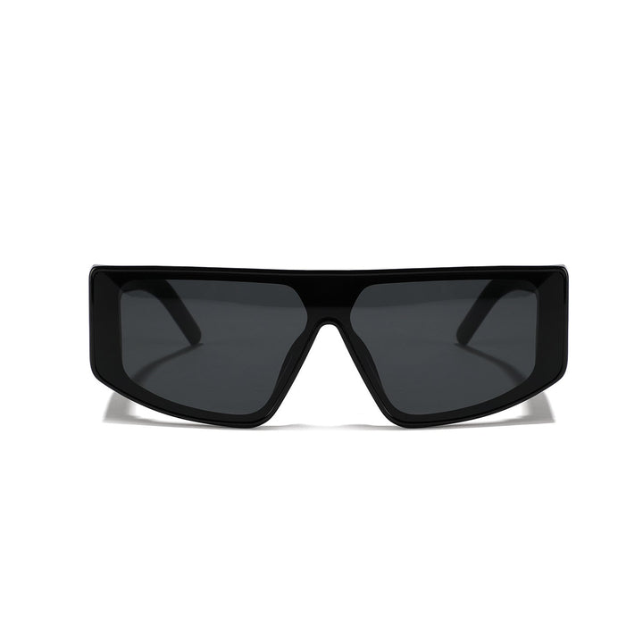 Dame futuristisk oversized solbrille Luvikno