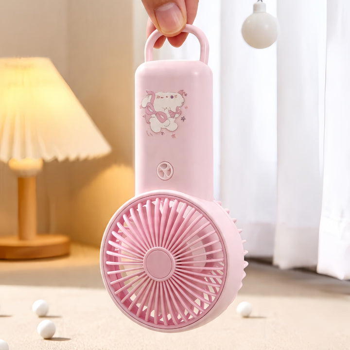 Kvinne bærbar USB-vifte Luvikno