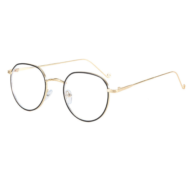 Dame moteriktig brille med elegant oval rammeform Luvikno