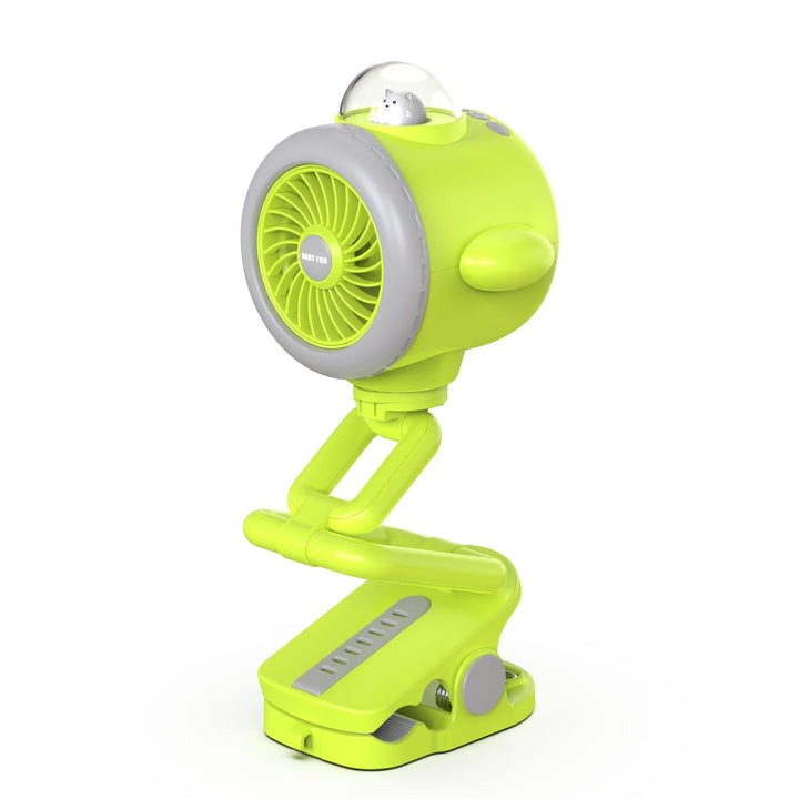 Justerbar Clip-On Mini Vifte Luvikno