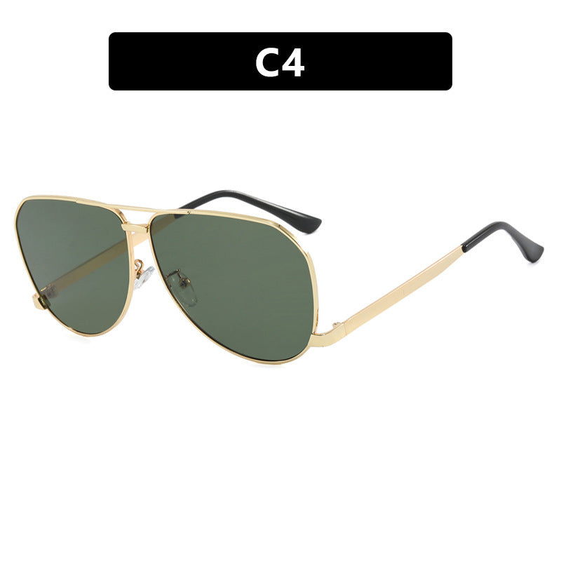 Dame elegante Aviator solbriller Luvikno