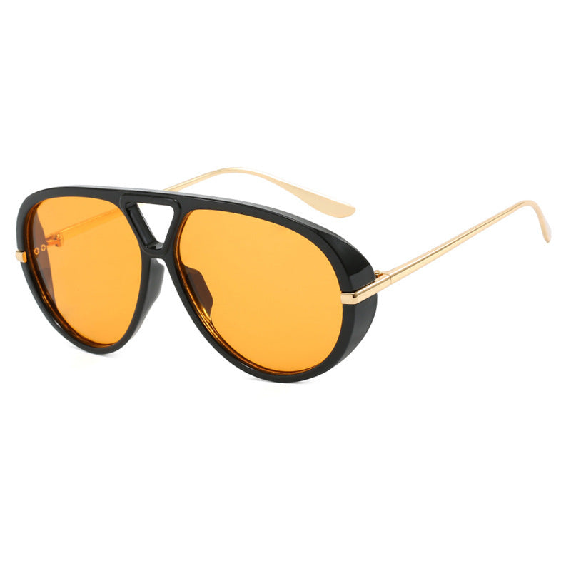 Dame oversized solbriller i stilfull retro-design Luvikno