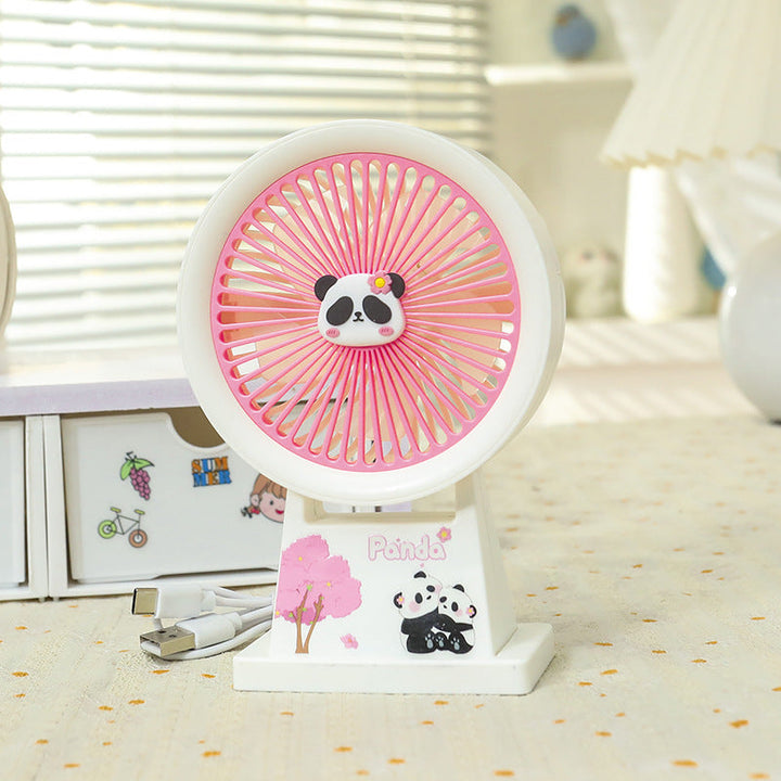 Damer bærbar mini vifte med panda design Luvikno