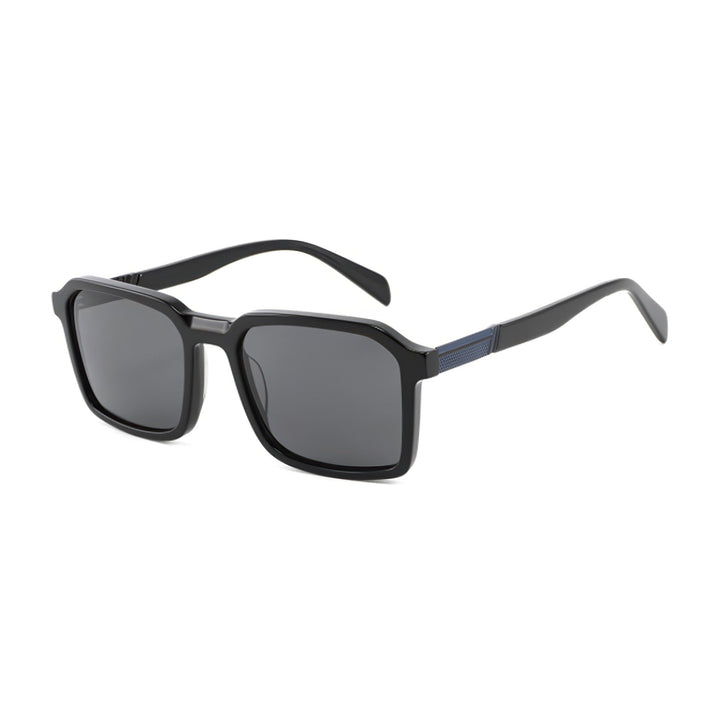 Dame Premium solbrille med moderne, putefasong ramme og polarisert glass Luvikno