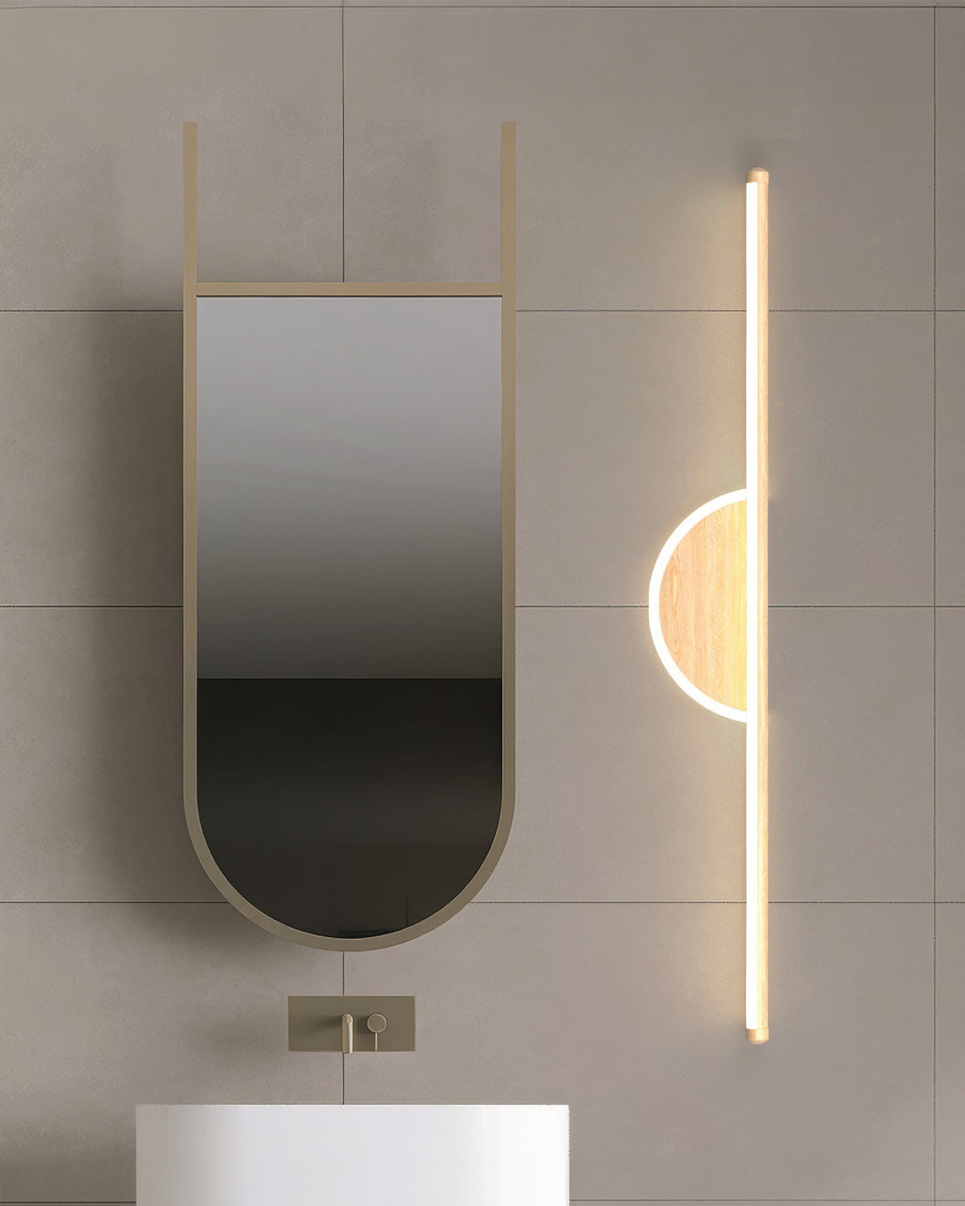 Luvikno | Moderne Vegglampe laget av Trebue