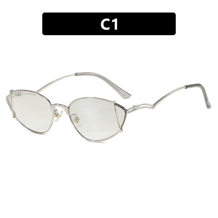 Dame moteriktig Cat-Eye solbrille Luvikno