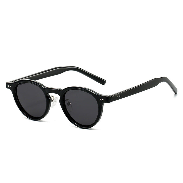 Dame Retro-Rundsolbrille Luvikno