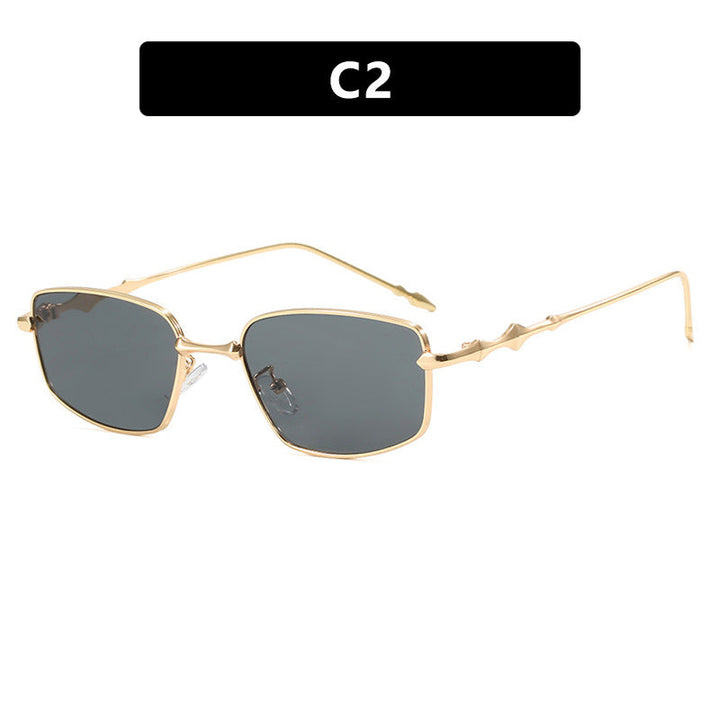 Dame modisk solbrille med innovativ ramme og UV-beskyttelse Luvikno