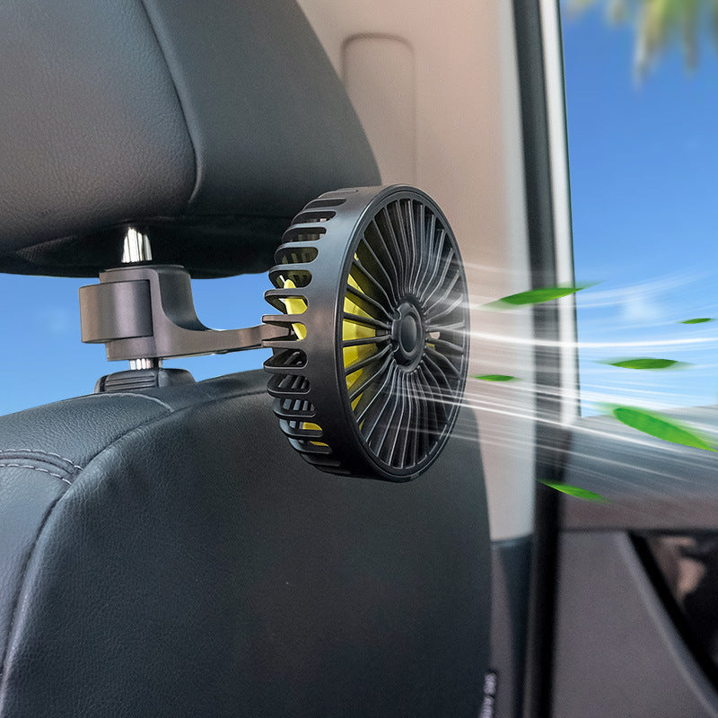Dual-Breeze Bærbar Bilvifte Luvikno