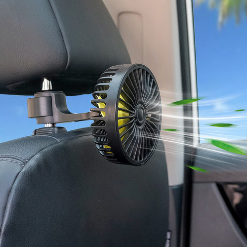 Dual-Breeze Bærbar Bilvifte Luvikno