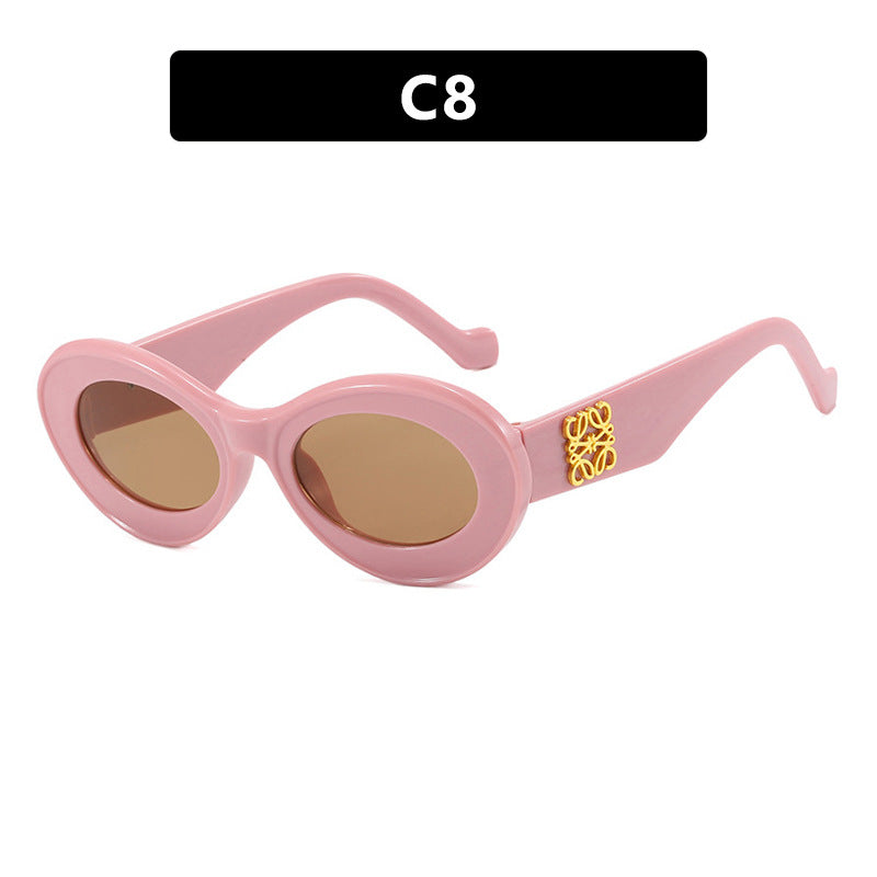 Dame elegant buet solbrille Luvikno
