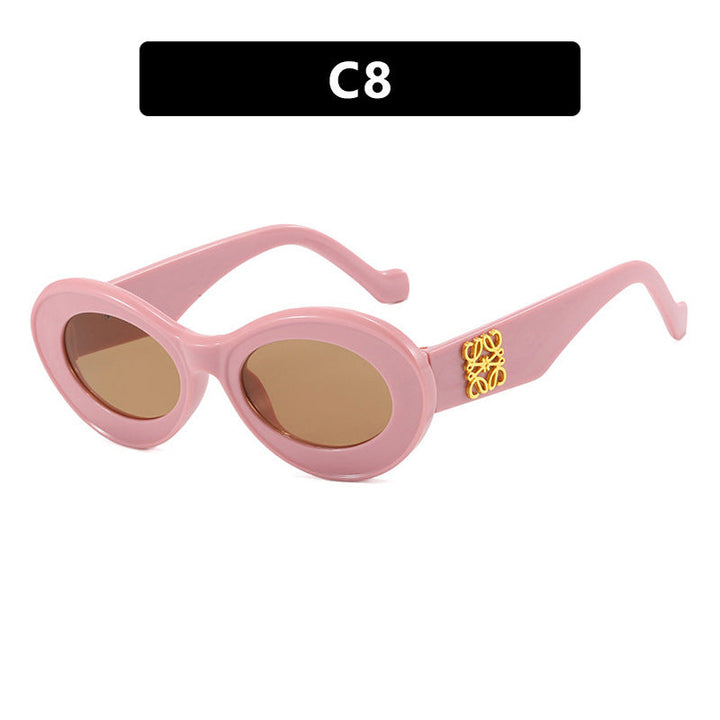 Dame elegant buet solbrille Luvikno