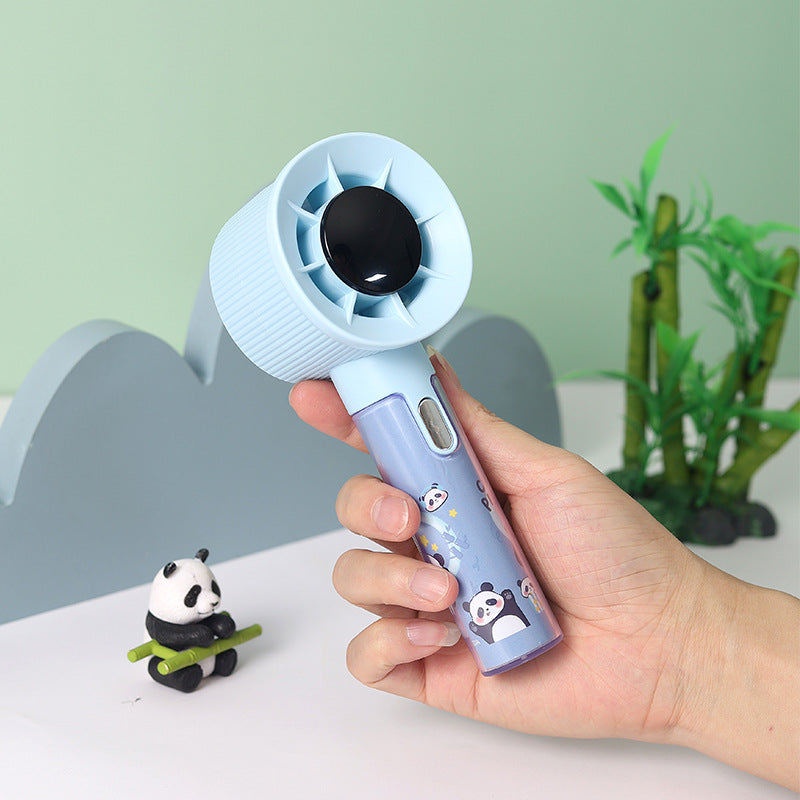Damer Bærbar Mini Panda Vifte Luvikno