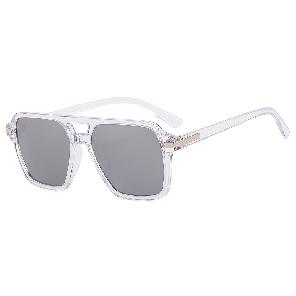 Dame Premium solbrille med moderne kvadratisk form Luvikno