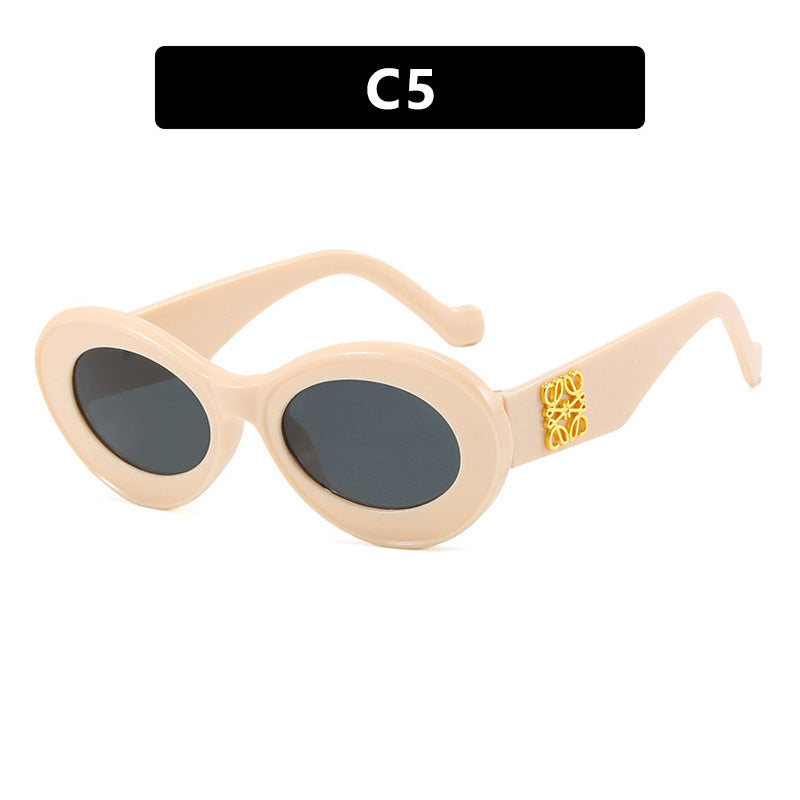 Dame elegant buet solbrille Luvikno