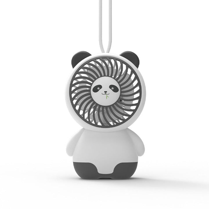 Dame Bærbar Håndvifte i søtt Panda-design Luvikno