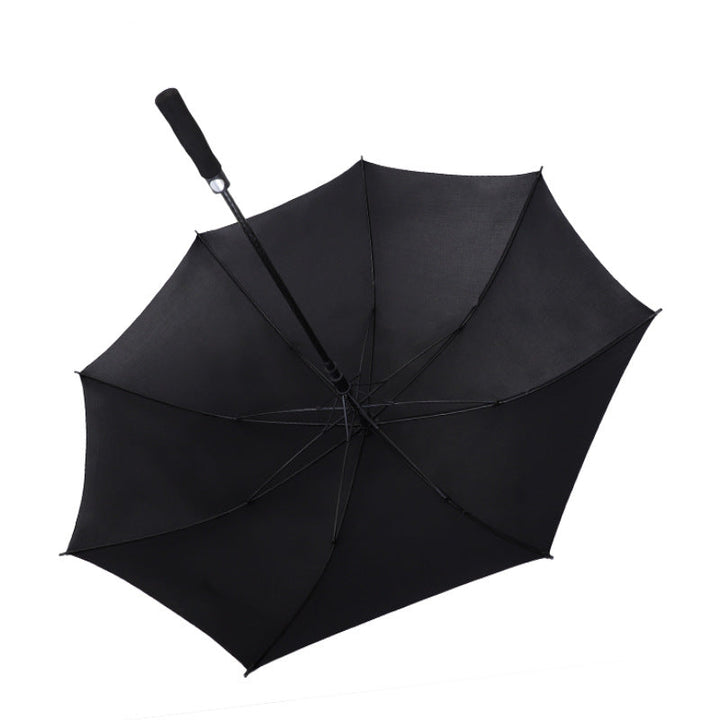 Unisex storformat paraply med dobbelt beskyttelsessystem Luvikno