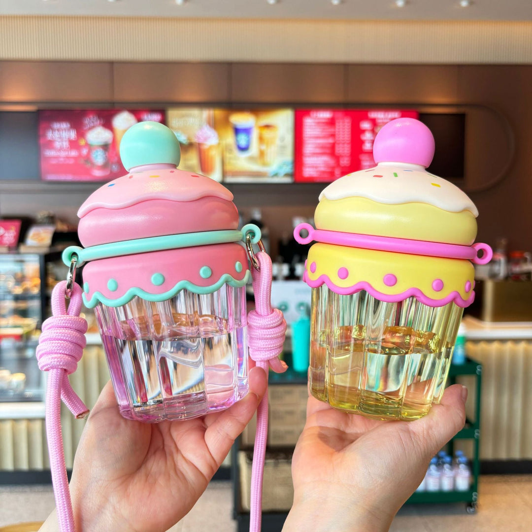 Dame kreativ Cupcake Drikkeflaske Luvikno