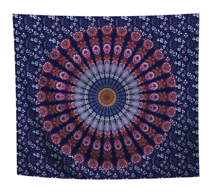 Dame Mandala Veggdesign Luvikno