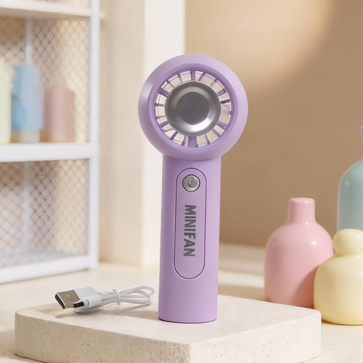 Dame Bærbar USB Mini-Vifte med innovativt design Luvikno