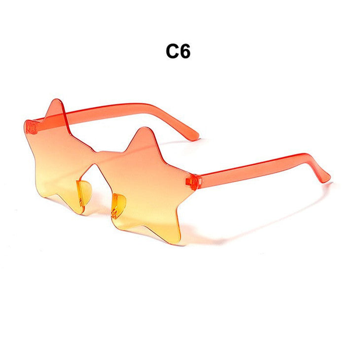 Dame Stjerneformet Solbrille Luvikno