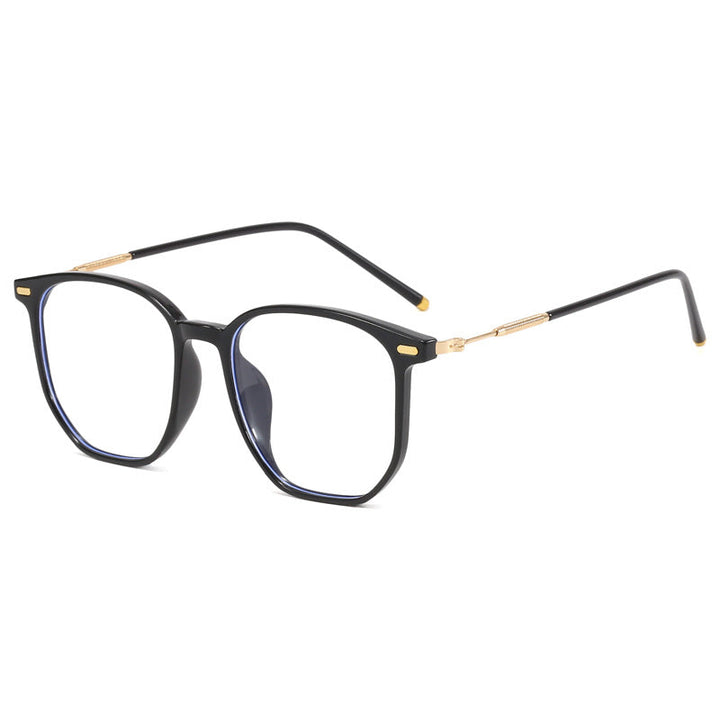 Dame Modisk Brille i tidløs kvadratisk design Luvikno