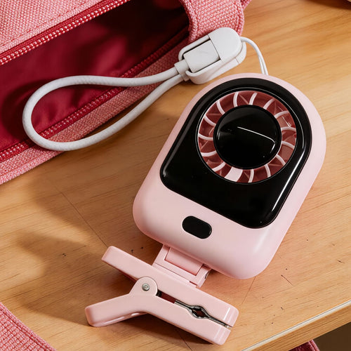 Bærbar Mini Vifte med Usb-tilkobling og Justerbar Hastighet Luvikno