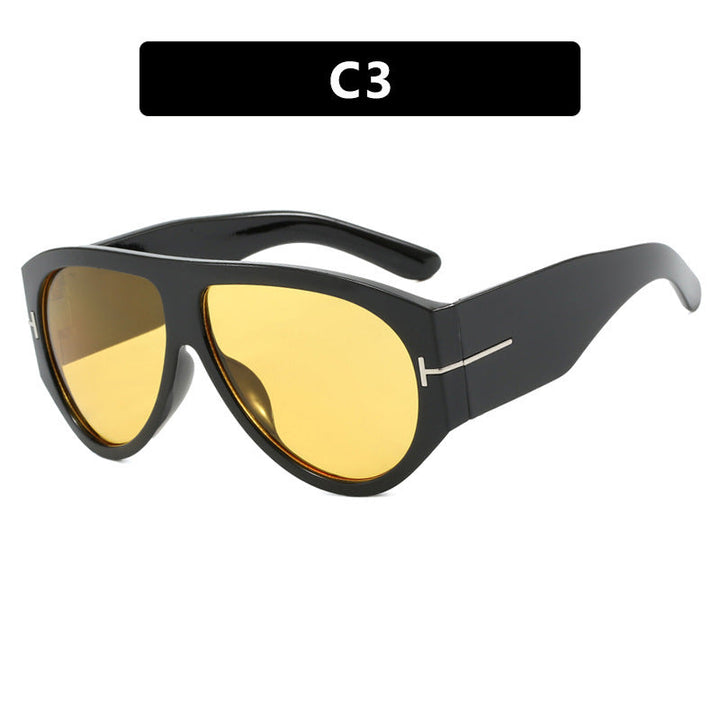 Dame elegant solbrille i markant design Luvikno