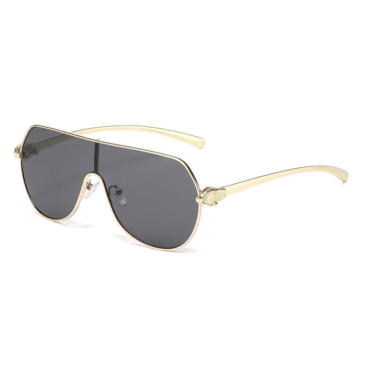 Damer oversized pilot solbriller Luvikno