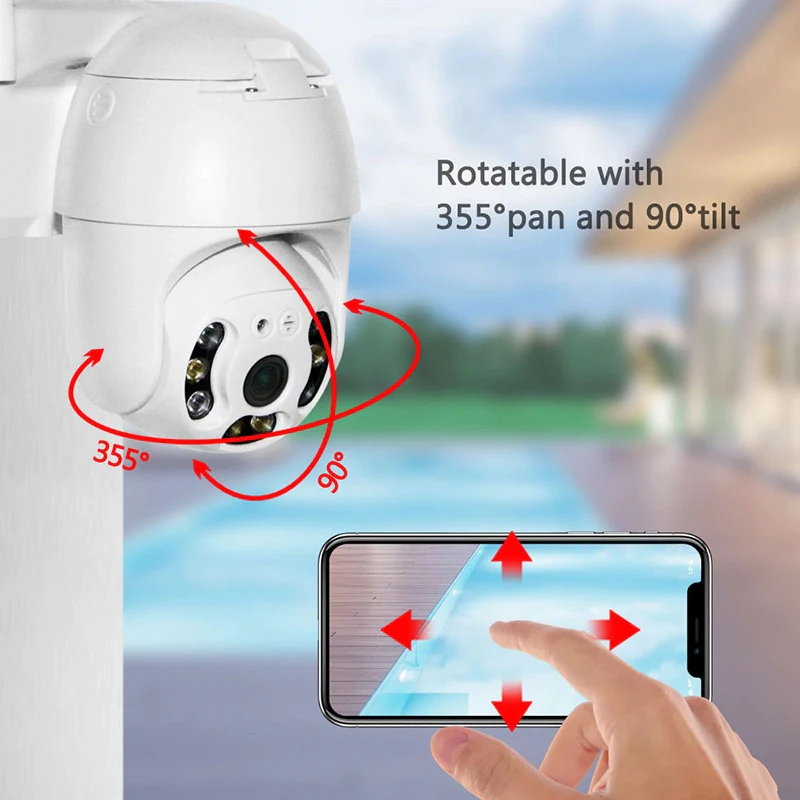 SmartCam Set 4X – Fullstendig Trådløst Sikkerhetskamerasett | Luvikno