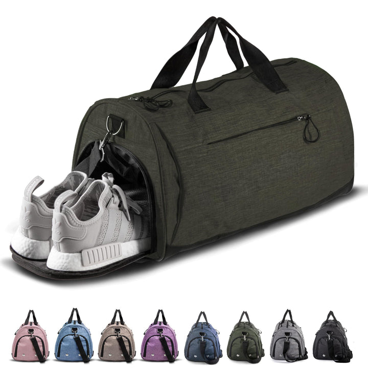 Dame sport bag med separat sko rom Luvikno