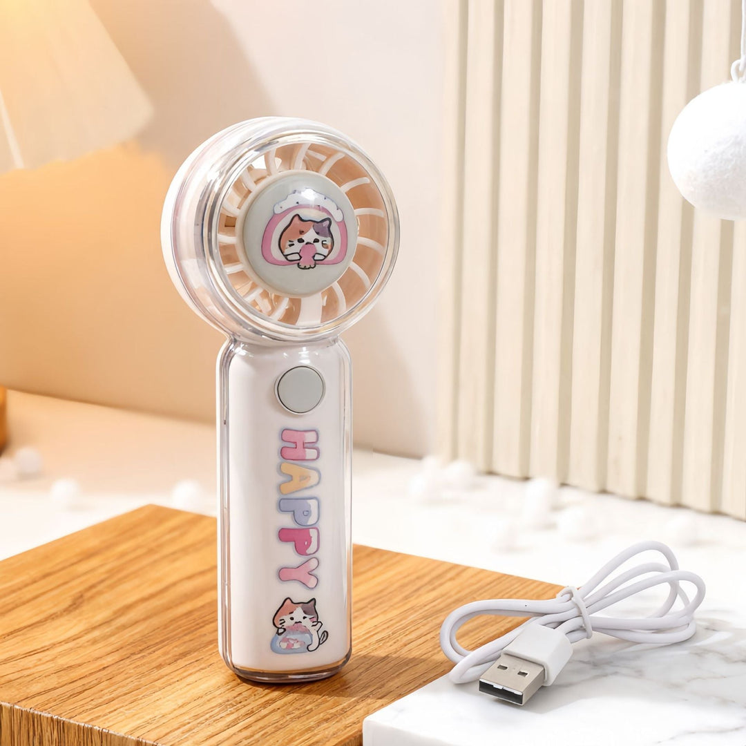 Bærbar Usb Mini Luftfukter-Vifter Luvikno