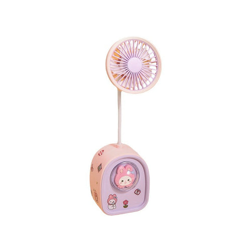 Unisex Kreativ Mini USB-Ventilator med LED-Lys Luvikno