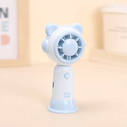 Mini Bear-tema Oppladbar Håndholdt Vifte Luvikno