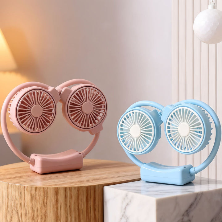 Dame Bærbar Nakkeventilator med fleksibel Utforming Luvikno