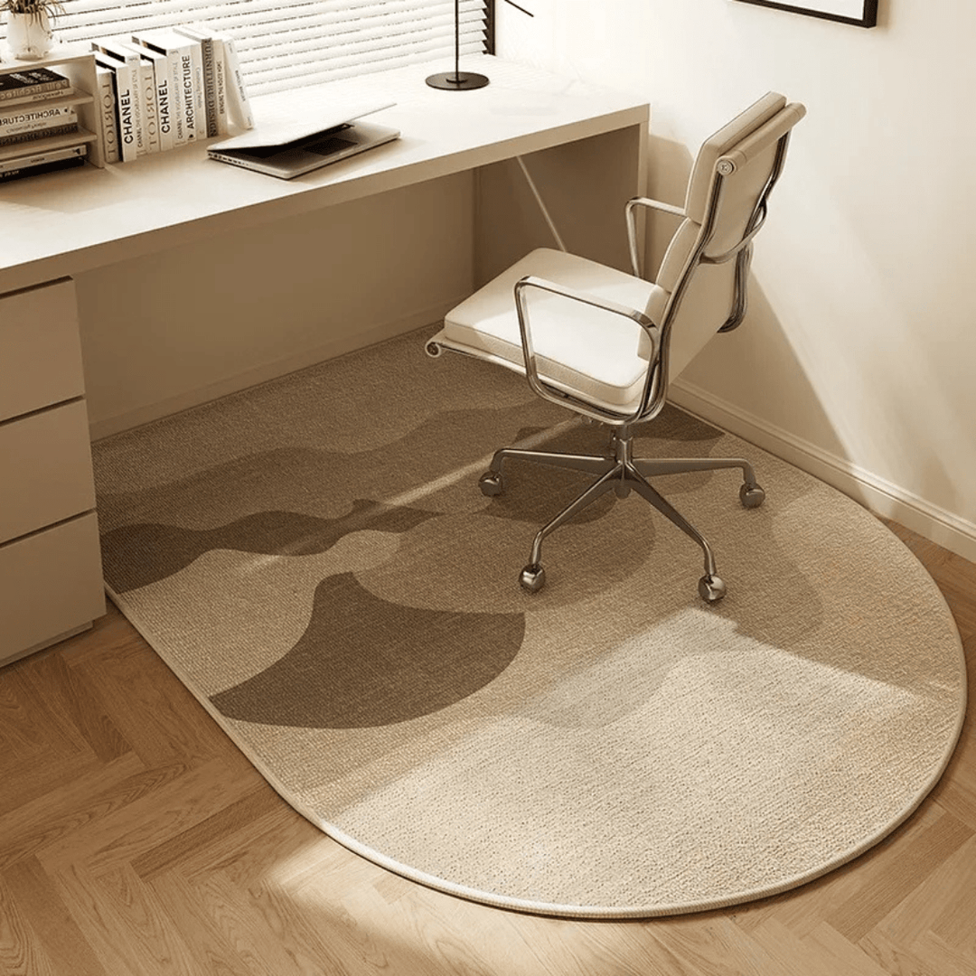 FloorShield Stolenmatte – Transparent Beskyttelsesmatte for Kontorstoler | Luvikno