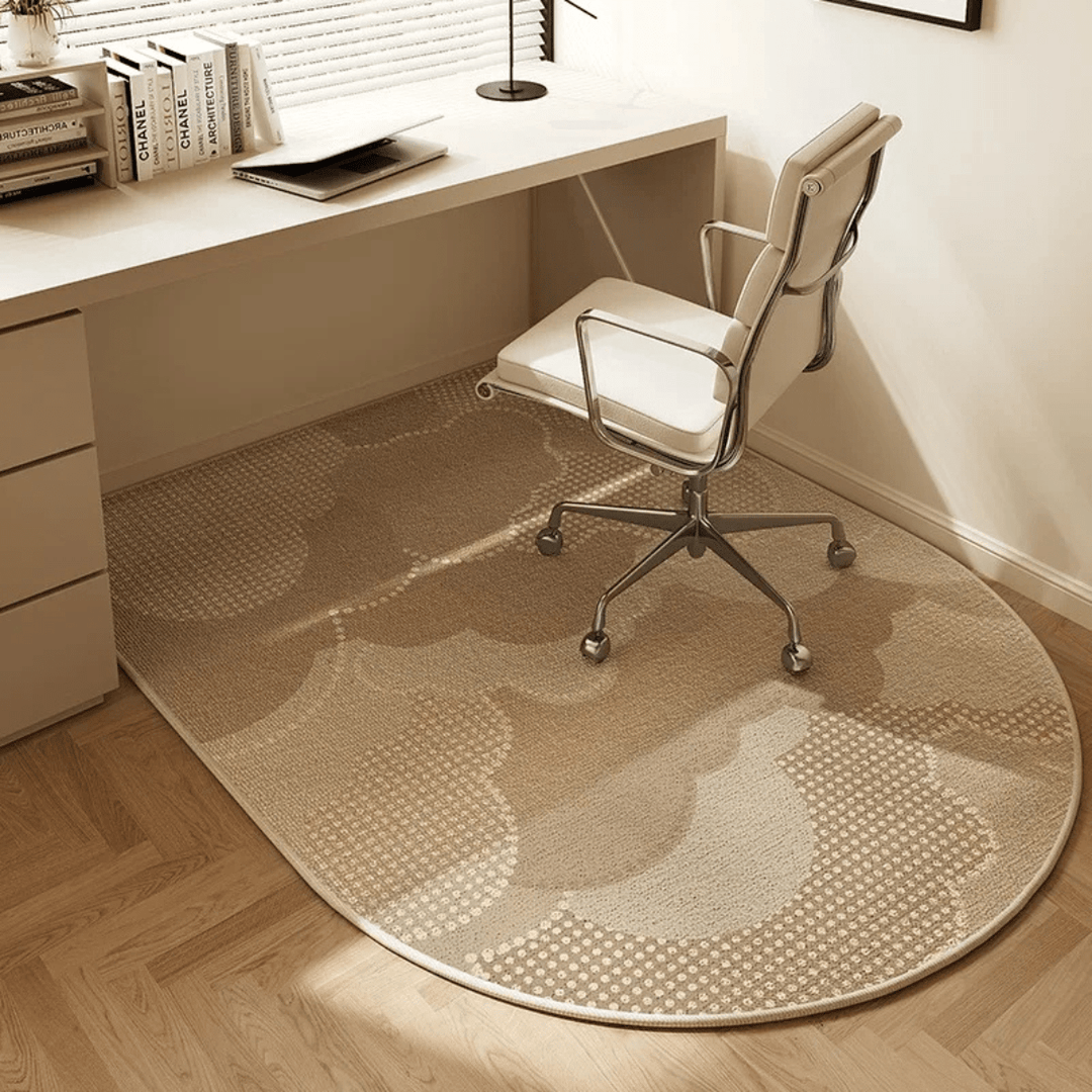 Luvikno | FloorShield Stolmatte – Transparent Beskyttelsesmatte for Kontorstoler