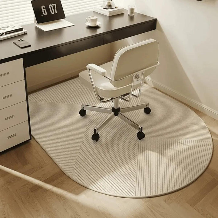 FloorShield Stolenmatte – Transparent Beskyttelsesmatte for Kontorstoler | Luvikno