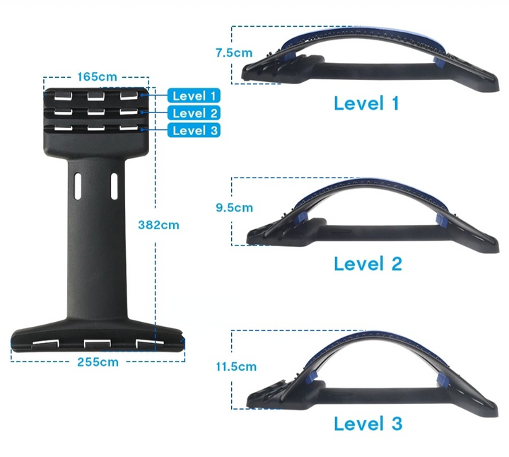 Ergonomisk Ryggmassasje Strekk Brett Luvikno