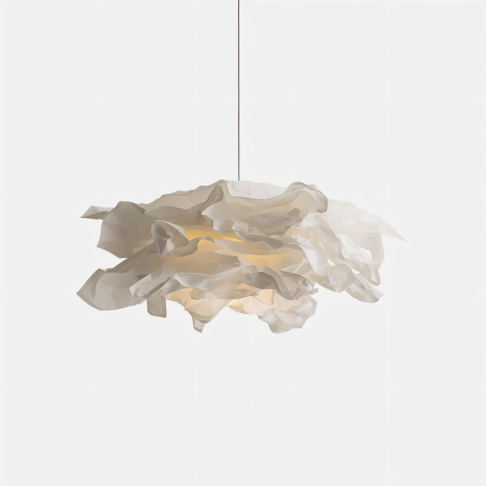 Creative Clouds Pendelleuchte – DIY papir taklampe med kunstnerisk sjarm | Luvikno